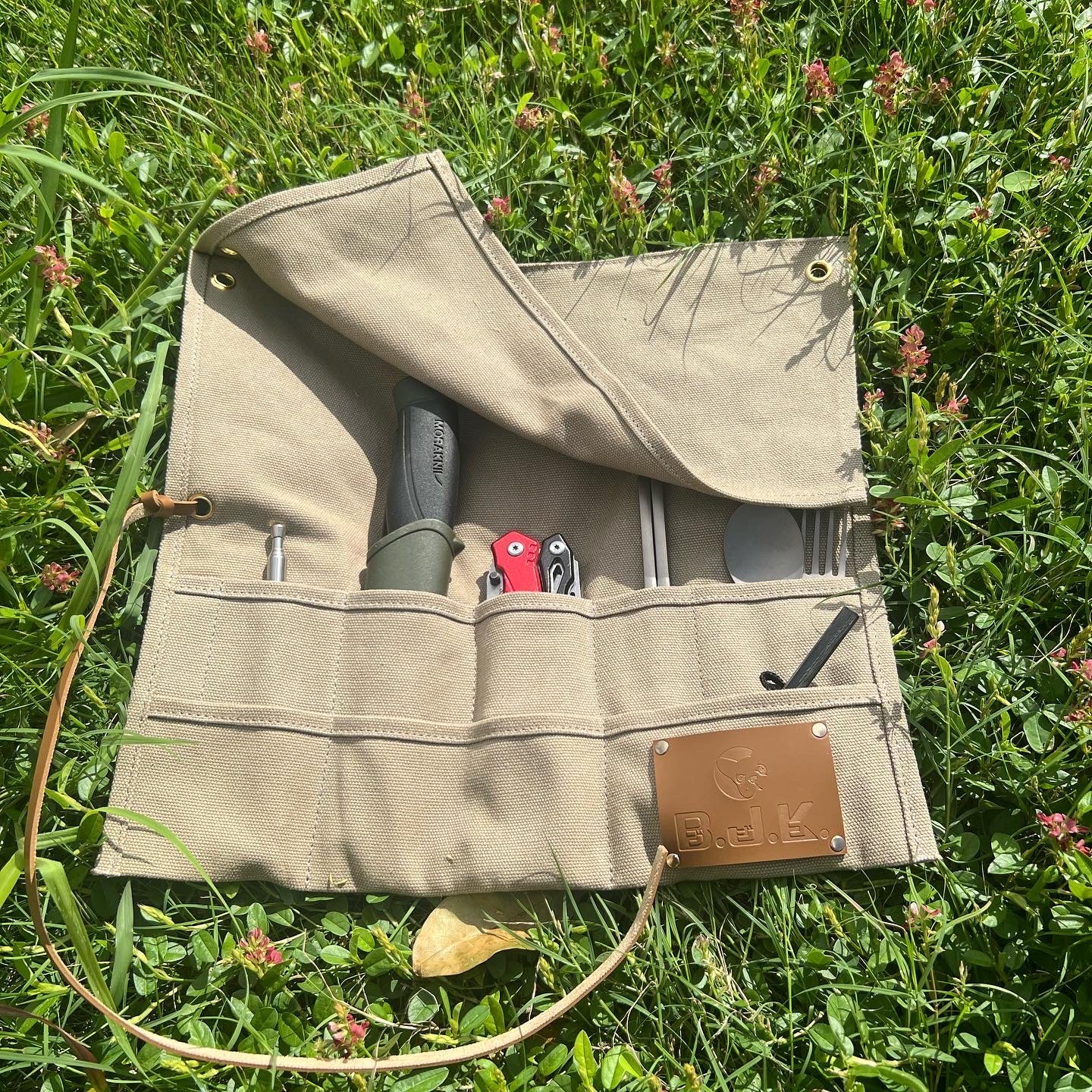 超軽量チタンカトラリー3点セット|キャンプ・登山・日常使い対応