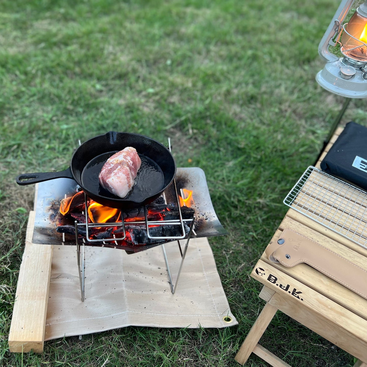 超軽量チタンカトラリー3点セット｜キャンプ・登山・日常使い対応
